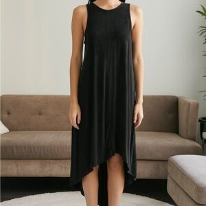 POL Charcoal Gray Black Sleeveless Dress Size Small New NWT